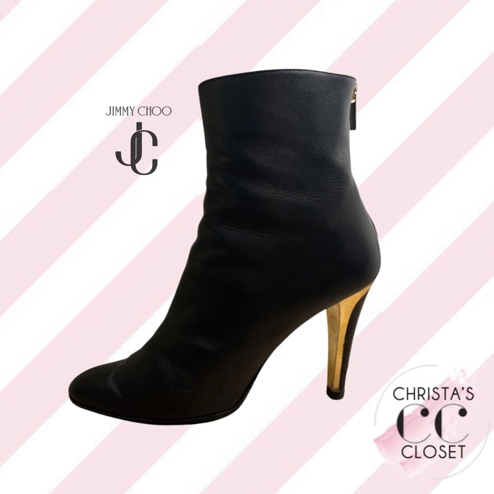 JIMMY CHOO ‘Bella’ Leather Boots